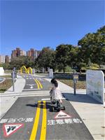 相關圖片：岡山河堤公園「兒童交通主題公園」啟用了！_0