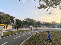 相關圖片：岡山河堤公園「兒童交通主題公園」啟用了！_2