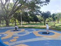 相關圖片：[圖5] 本洲公二公園整體改造強化廣場、休憩及遊戲區使用機能。