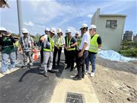 6.林欽榮副市長今日至翠華路拓寬工程現場瞭解施工進度