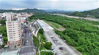 相關圖片：新設停車場直接由中華路(台3線)進出，設有專屬通道