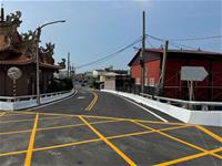 相關圖片：舊港橋改建完成後，改善道路品質有助於帶動地方發展