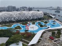 相關圖片：圖4、星光水岸公園設施遠景。
