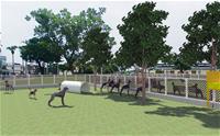 相關圖片：圖2、公園內狗狗活動區。 (模擬圖)