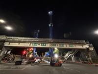 相關圖片：10 楠梓和平陸橋拆除過程