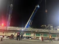 相關圖片：11 楠梓和平陸橋拆除過程