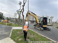 [圖四] 時代公園防颱整備以因應天兔颱風。