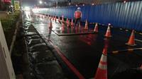 相關圖片：台水管線破管路面下陷00