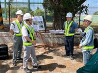 相關圖片：林欽榮副市長聽取工務局新工處簡報瞭解施工進度及交維佈設